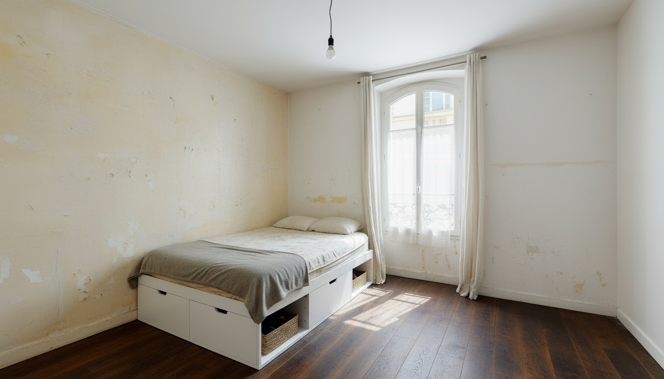 Le même studio avant travaux